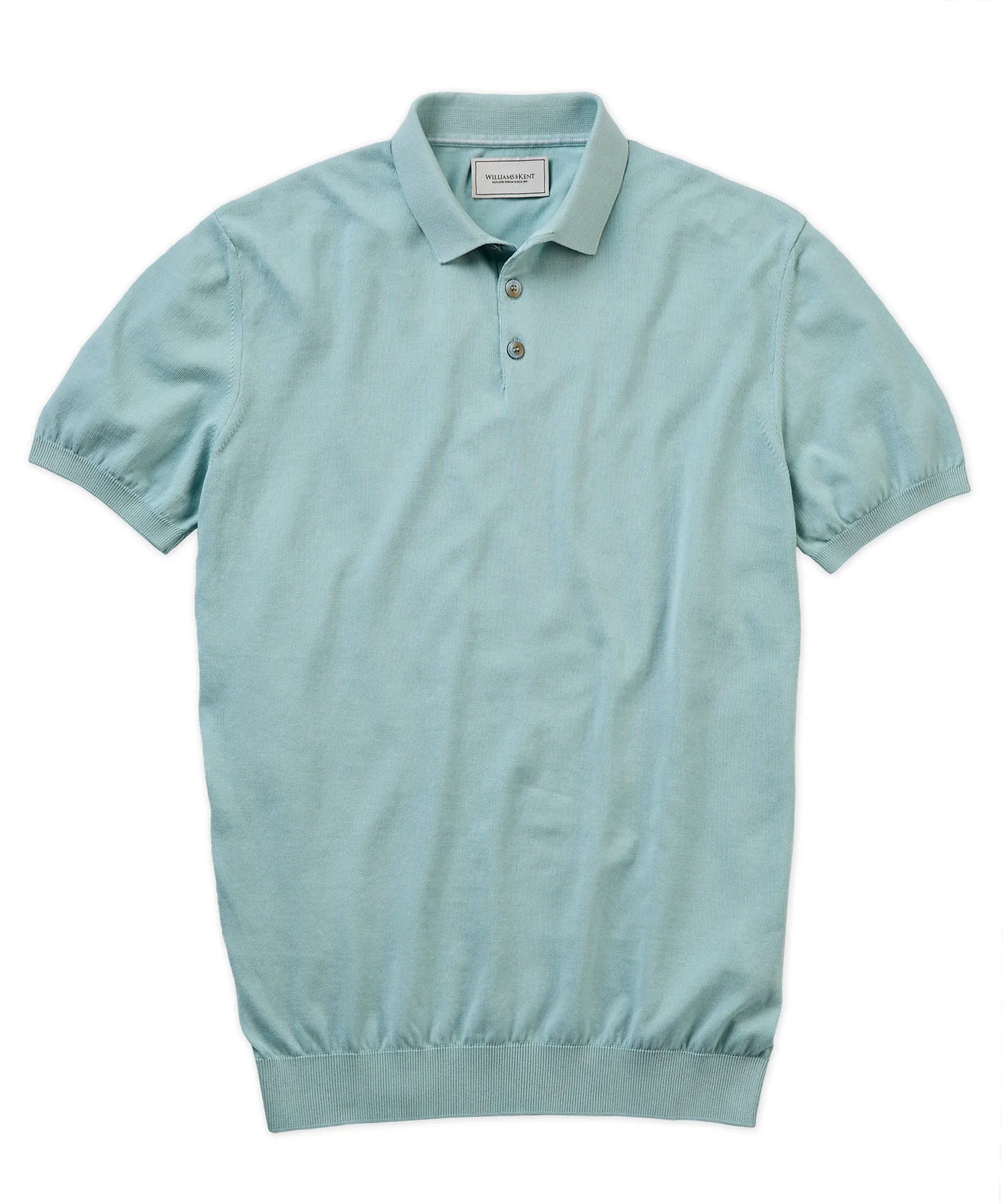 Cotton Knit Polo Shirt