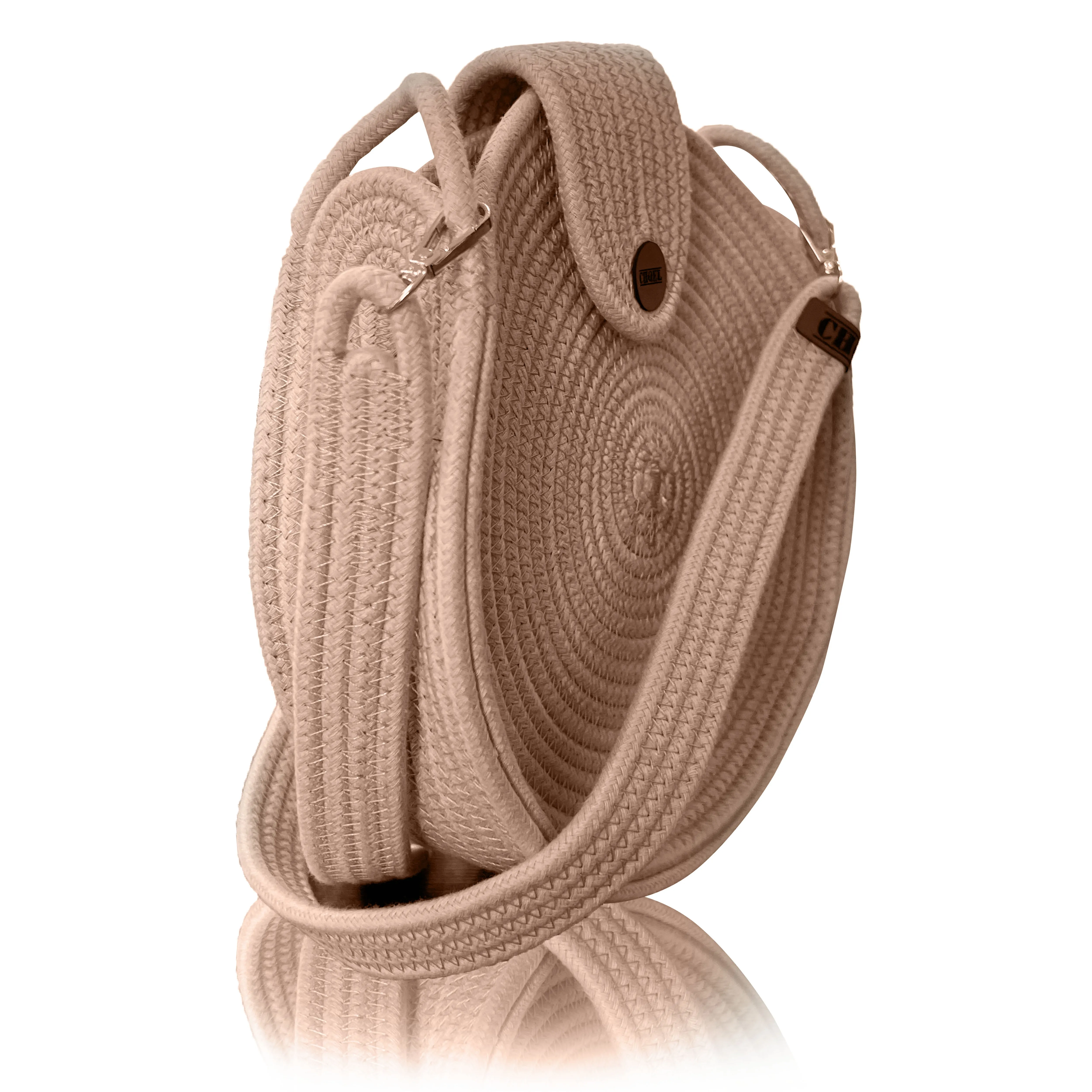 Cotton Rope Clutch Bag for Evening & Wedding (ROUND)