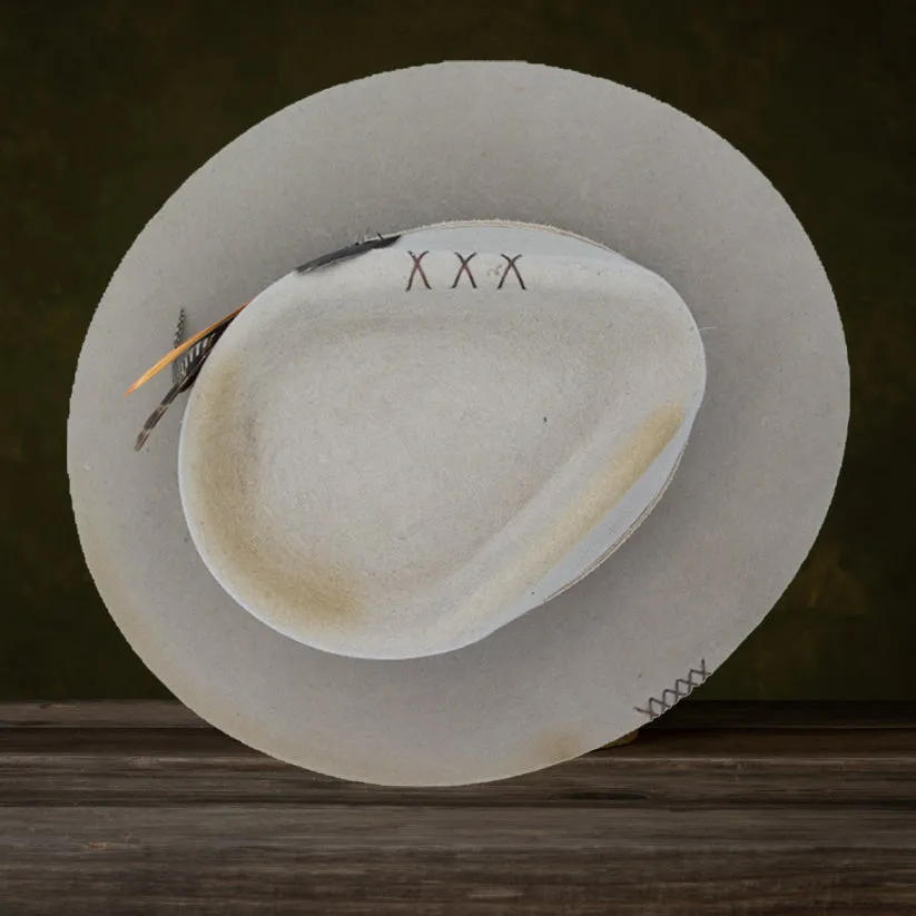 Country Felt Fedora In Grey