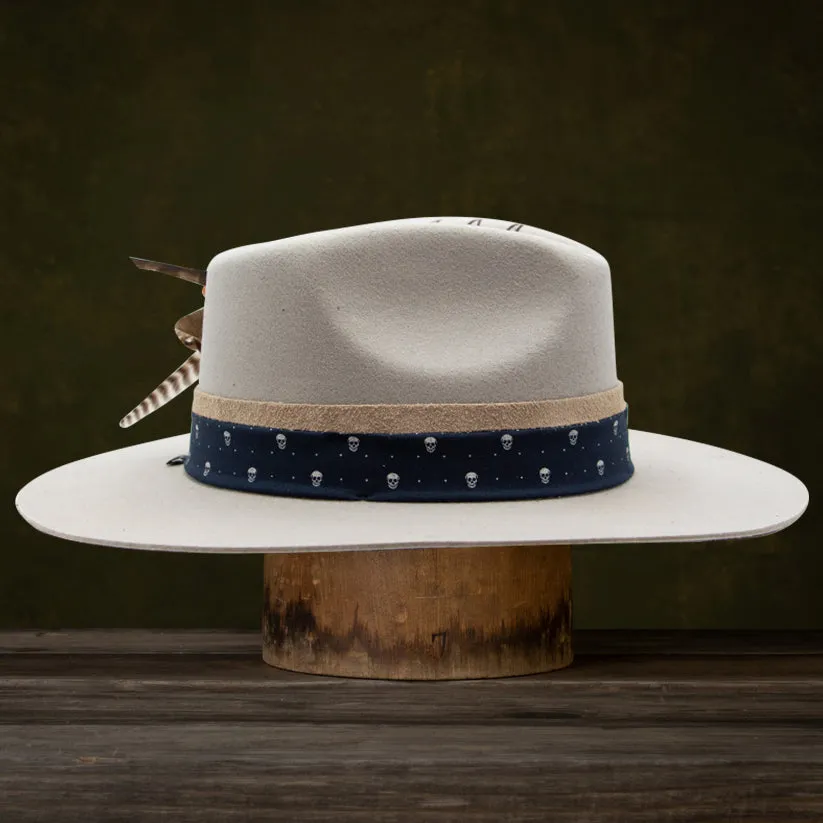 Country Felt Fedora In Grey