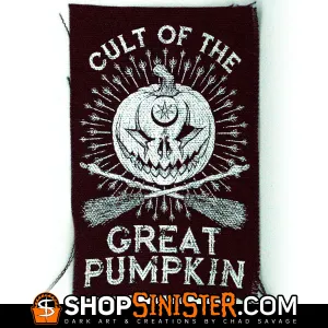 Cult of the Great Pumpkin Canvas Patch