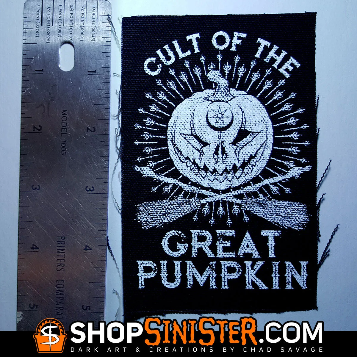 Cult of the Great Pumpkin Canvas Patch