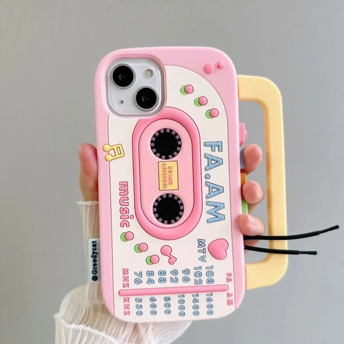 Cute Radio Tape Recorder iPhone Case