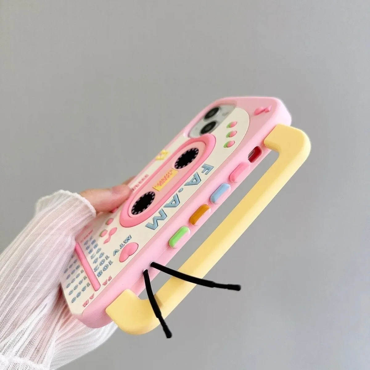 Cute Radio Tape Recorder iPhone Case