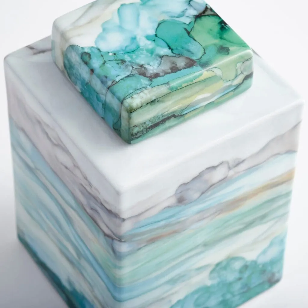 Cyan Design 10426 Amal Gamation Container - Multi Colored - Medium