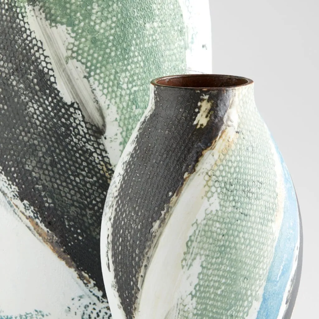 Cyan Design 11427 Seabrook Vase - Multi Colored - Small