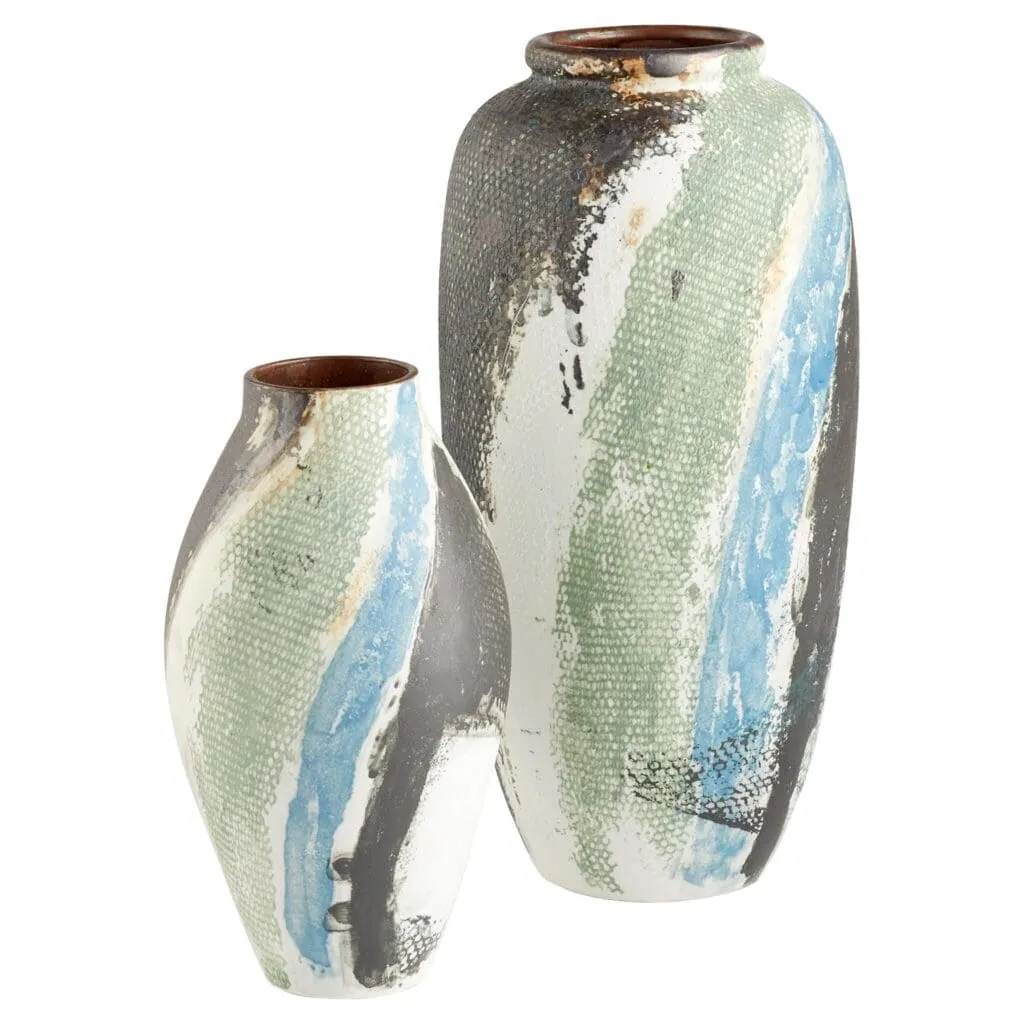 Cyan Design 11427 Seabrook Vase - Multi Colored - Small