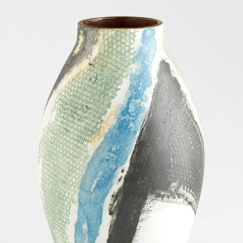 Cyan Design 11427 Seabrook Vase - Multi Colored - Small