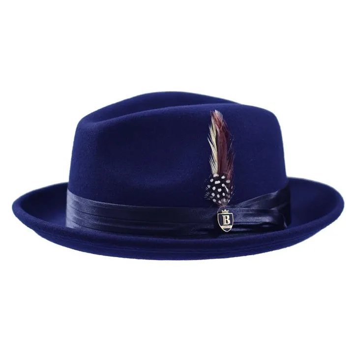 Dapper Gent's Fedora Crushable Wool Fedora