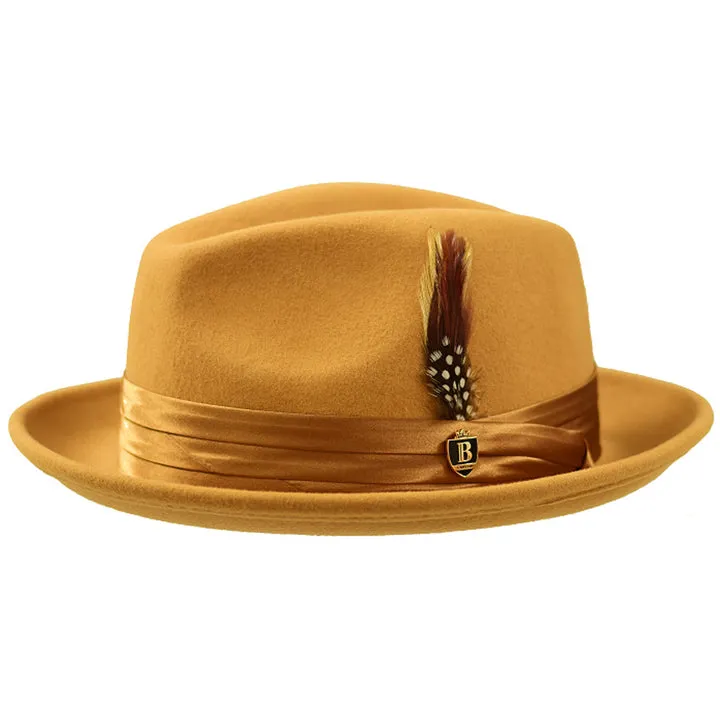 Dapper Gent's Fedora Crushable Wool Fedora