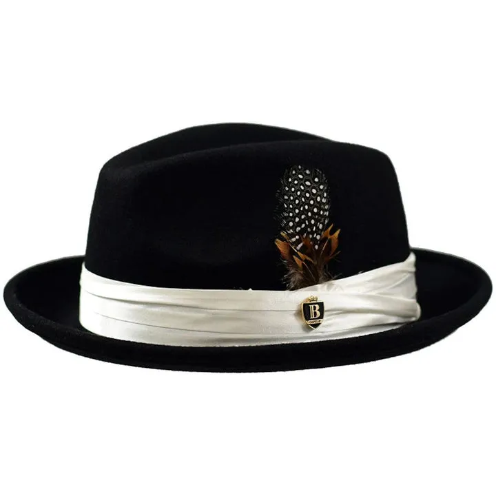 Dapper Gent's Fedora Crushable Wool Fedora
