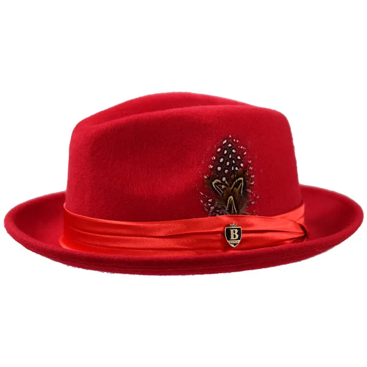 Dapper Gent's Fedora Crushable Wool Fedora