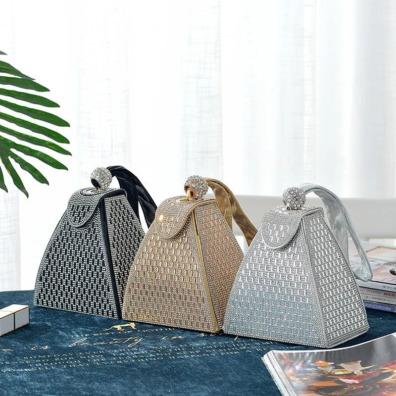 Diamond Clutch Bag Ladies Luxury Party Evening Bag Fashion
