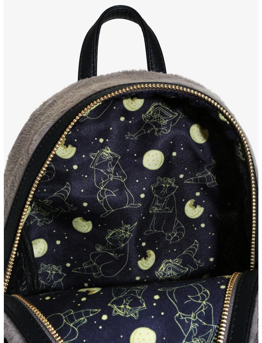 Disney Mini Backpack Meeko Fuzzy Loungefly