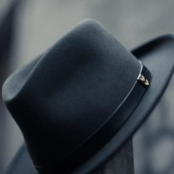 Dobbs Wool Felt Fedora - Echelon in Black