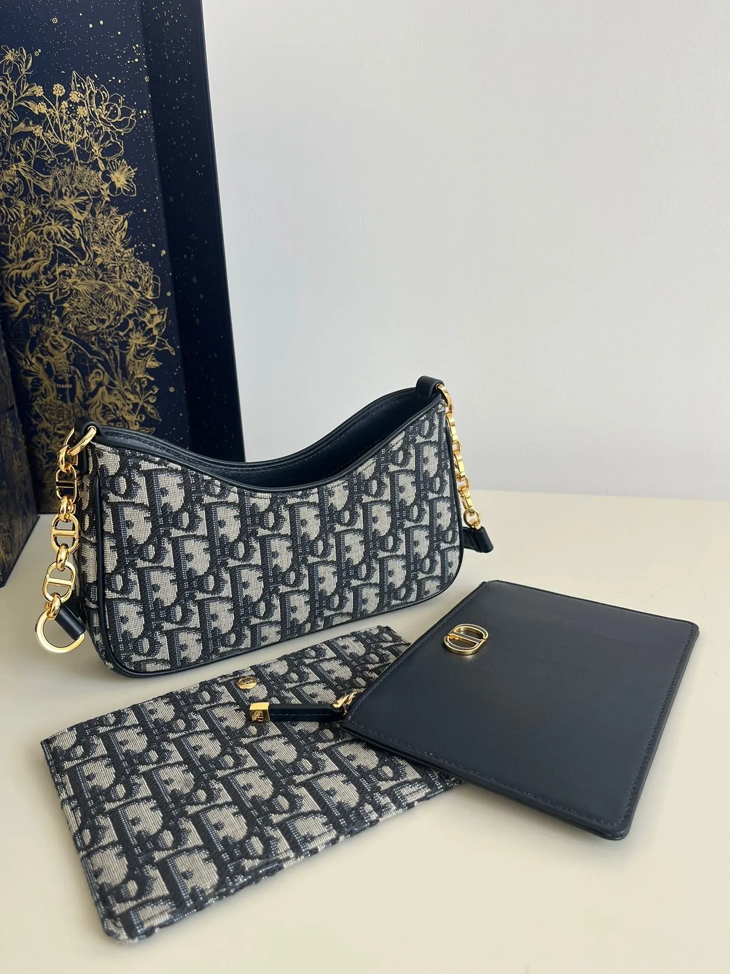 DR300 30 Montaigne Hobo Avenue Mini Bag /HIGHEST QUALITY VERSION / 8.5 x 5 x 2 inches