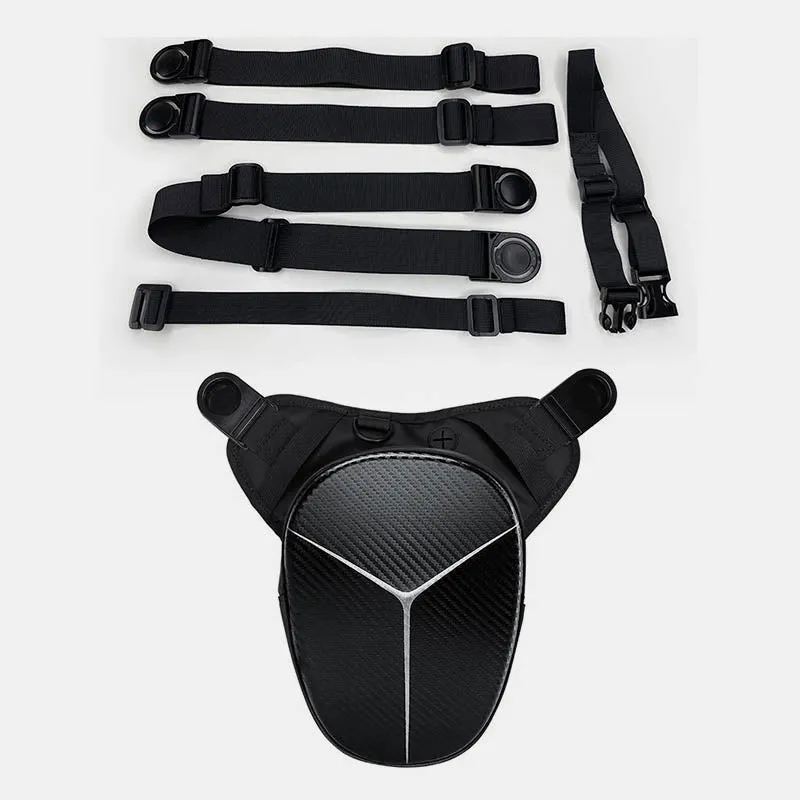 Drop Leg Bag for Men Women Hard Shell Motorcycle Waist Pack