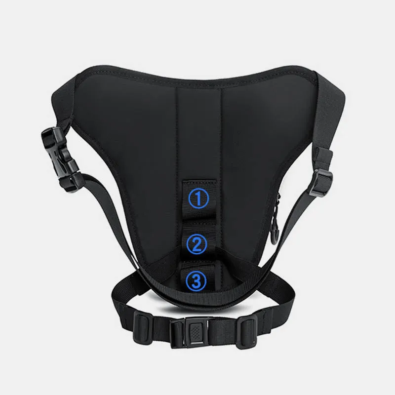 Drop Leg Bag for Men Women Hard Shell Motorcycle Waist Pack