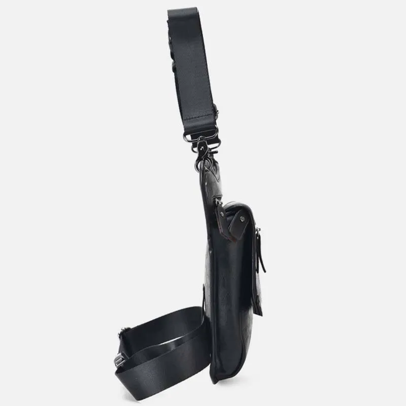Durable Leg Bag For Men Business Multifunctional Gentle Crossbody Bag