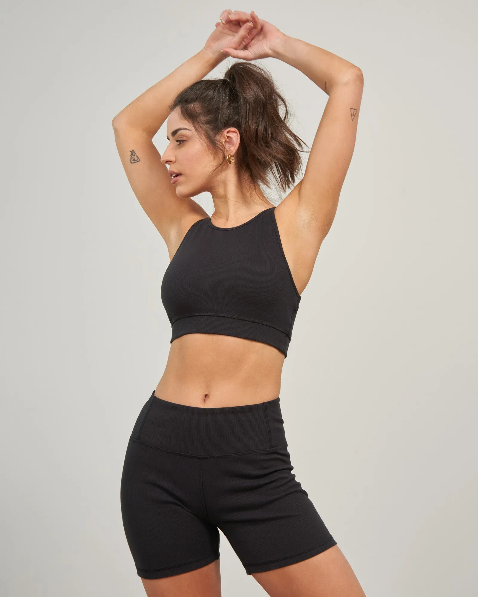 EcoKnit™ Ribbed Bike Short - 5"