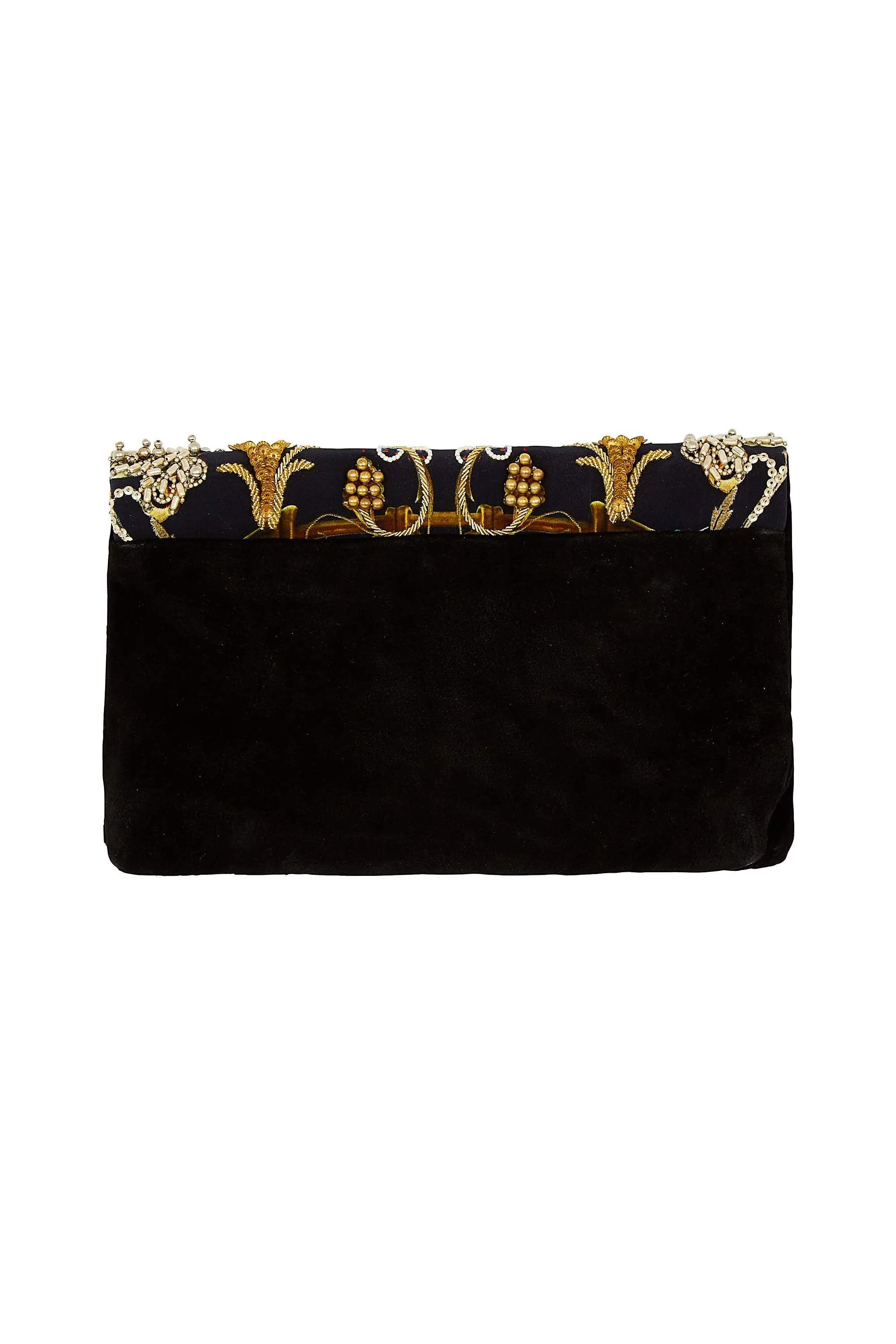 EMBELLISHED CLUTCH DANCING IN THE DARK