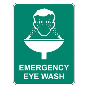 Emergency Sign - Emergency Eye Wash