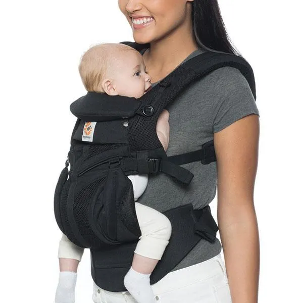 Ergobaby All Position OMNI 360 Cool Air Mesh Baby Carrier - Onyx Black