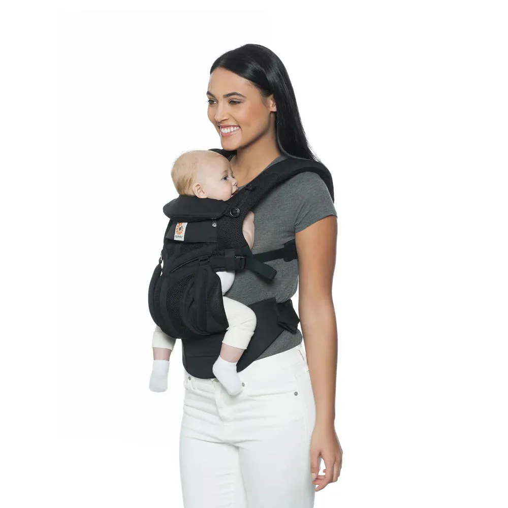Ergobaby All Position OMNI 360 Cool Air Mesh Baby Carrier - Onyx Black
