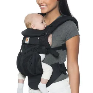 Ergobaby All Position OMNI 360 Cool Air Mesh Baby Carrier - Onyx Black