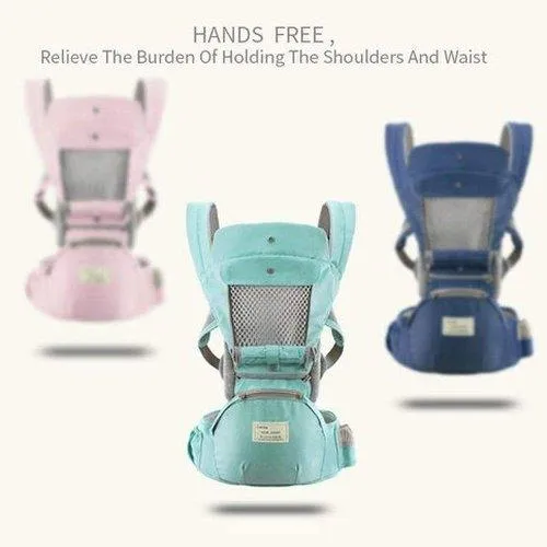 Ergonomic Baby Carrier With Hip Seat