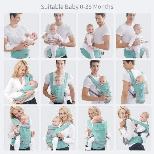 Ergonomic Baby Carrier With Hip Seat