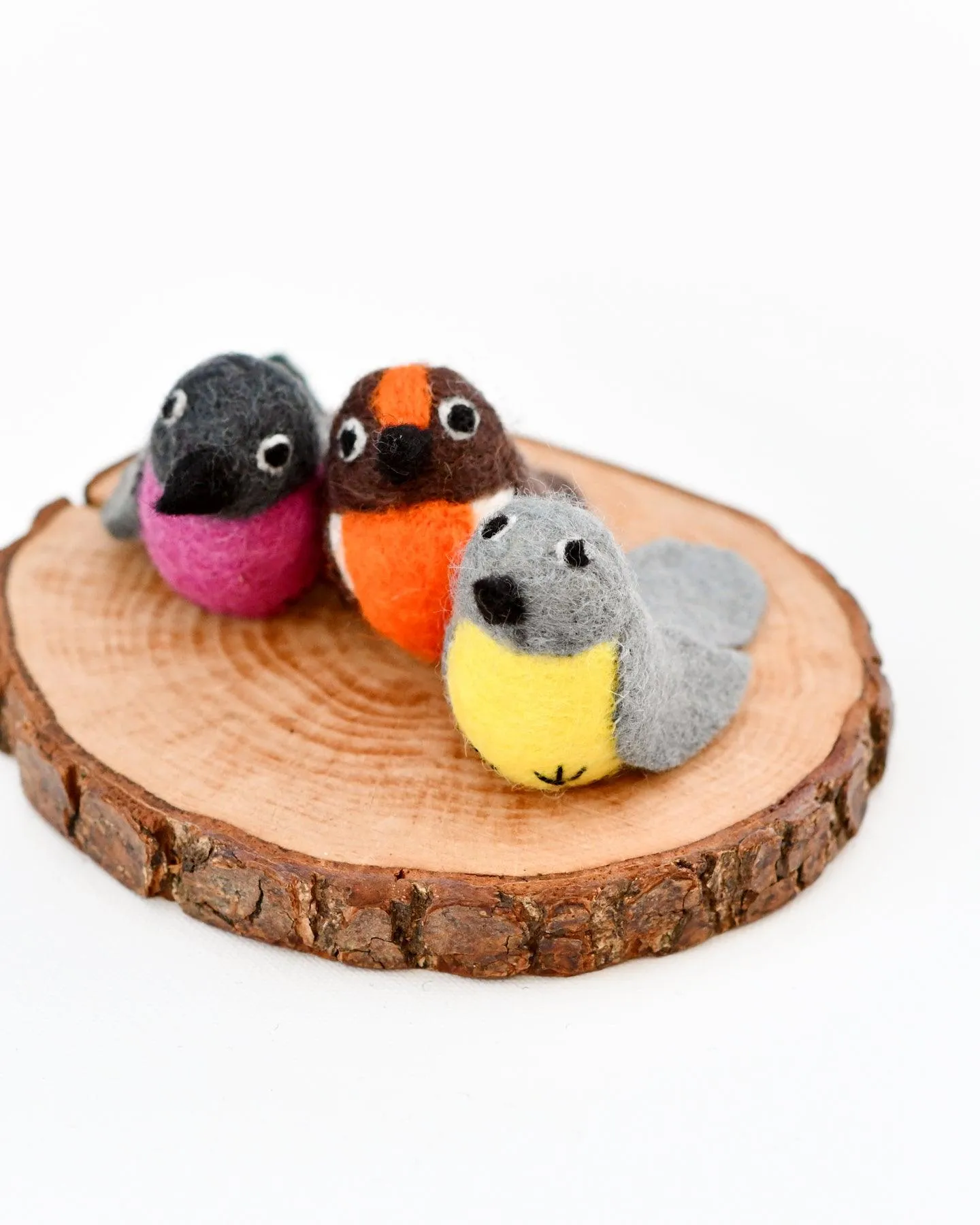 Felt Australian Robins - Set of 3 Robins