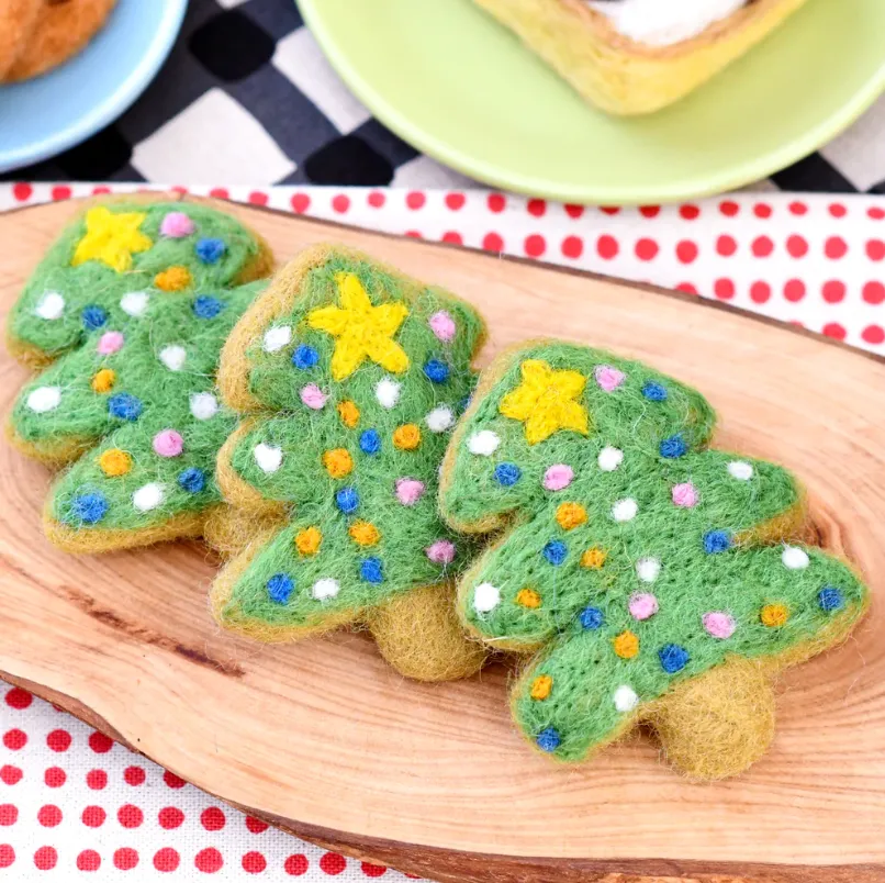 Felt Christmas Tree Cookie