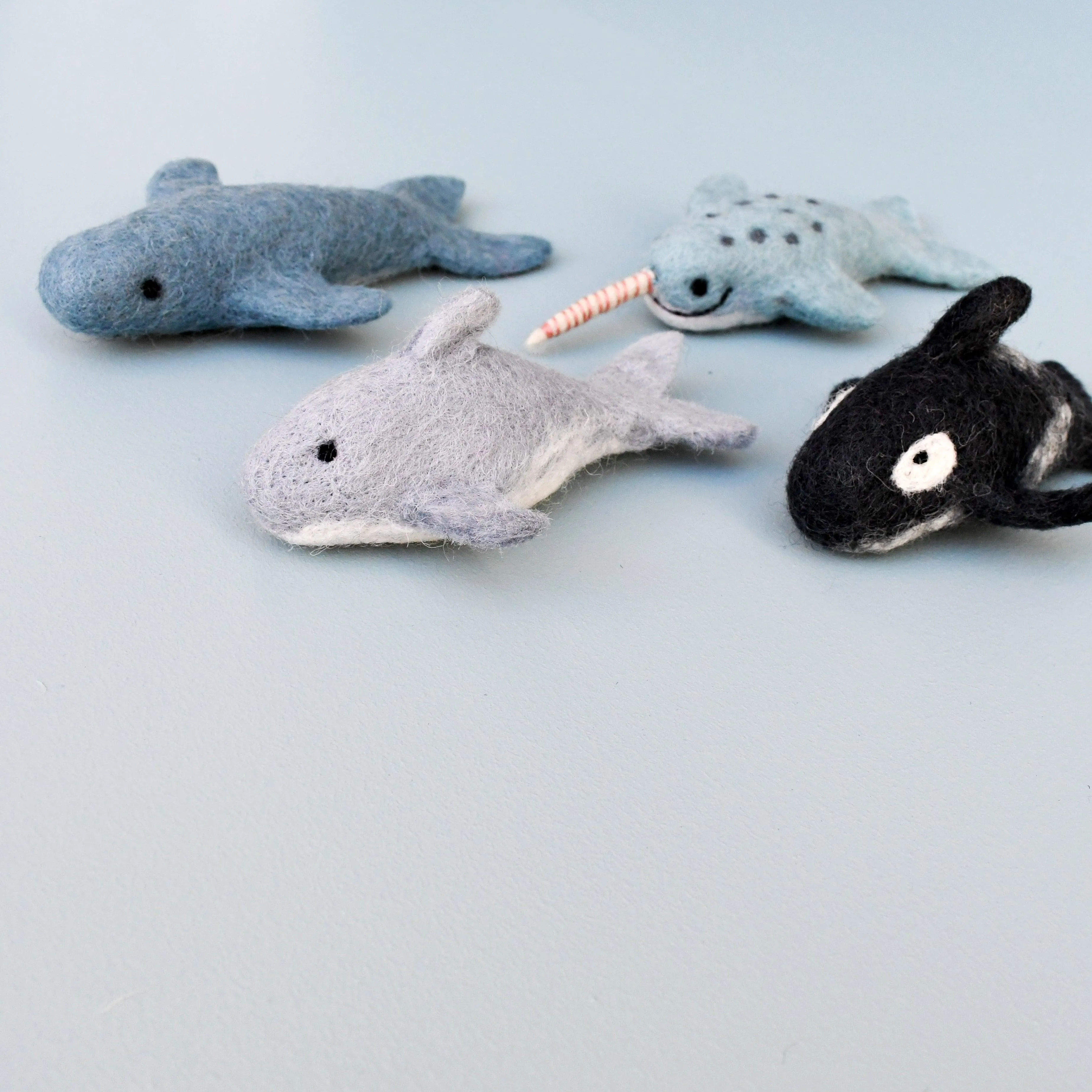 Felt Dolphin Toy