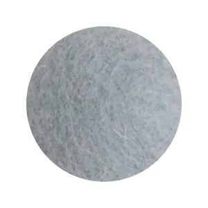 Felt Flowers - Blossom Medium (3.5cm) - Blue (Light)