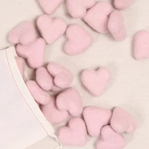 Felt Hearts, Peony