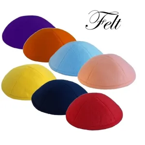 Felt Kippah Bulk Kippot In Felt