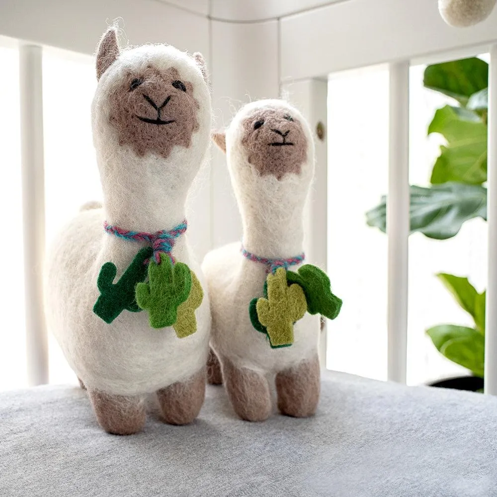 Felt Llama Toy - Big
