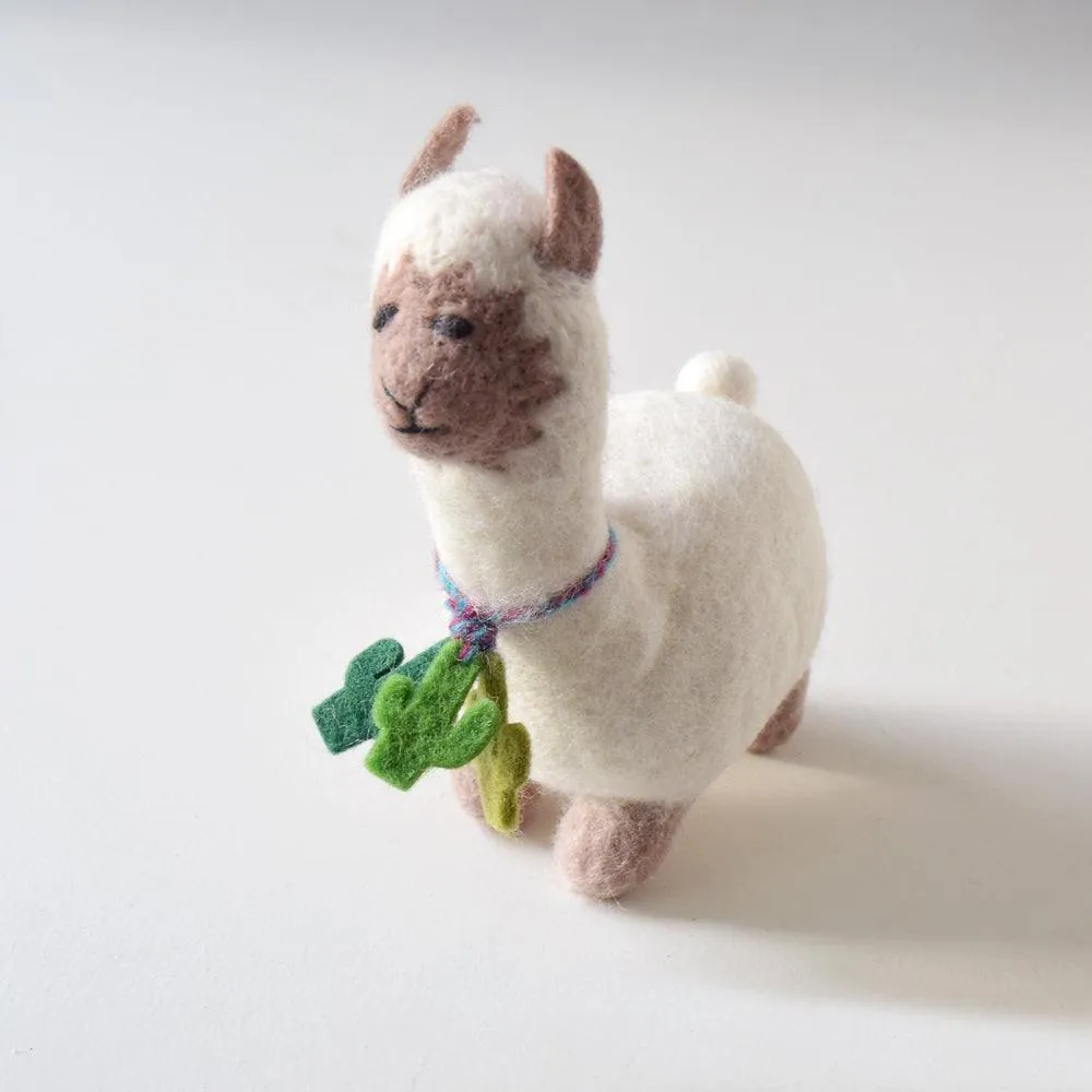 Felt Llama Toy - Big