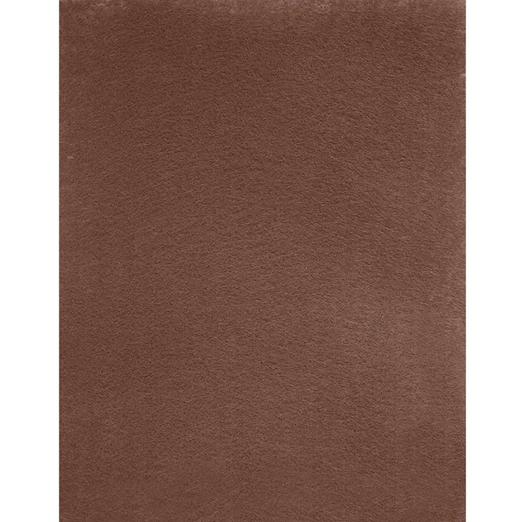 Felt Sheet 12 x 18in Cocoa
