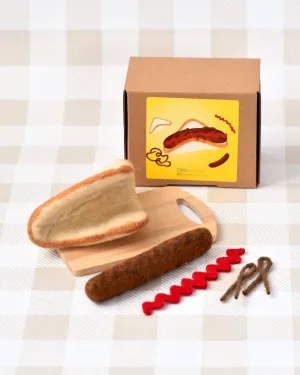Felt Snag Sausage Sizzle Set