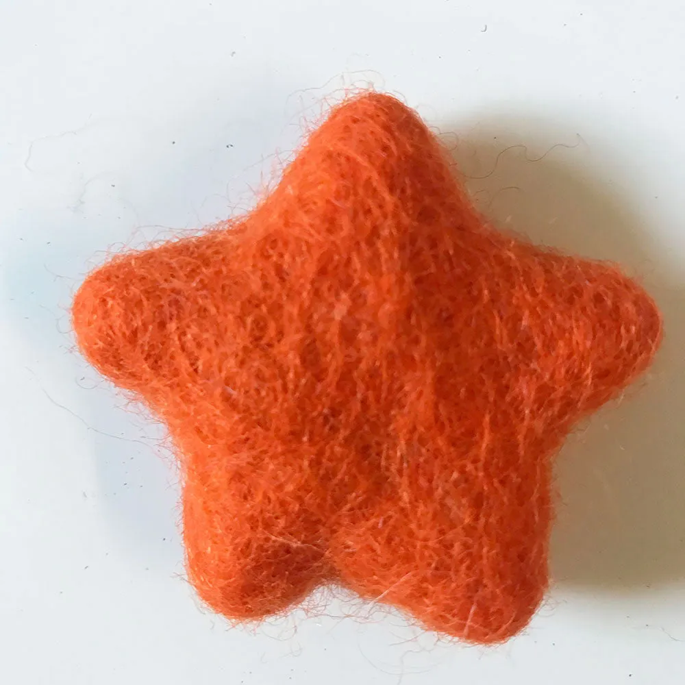 Felt Stars Assorted Colours