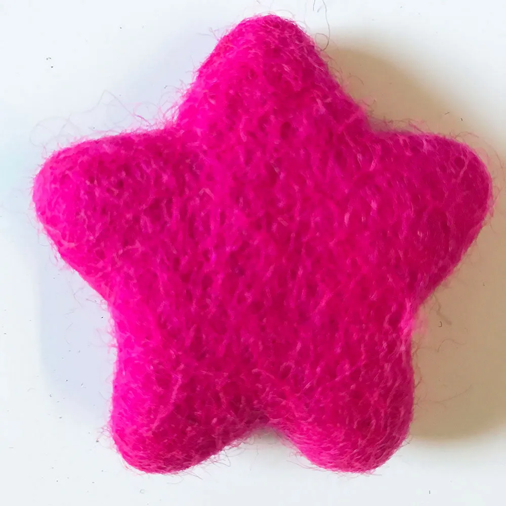 Felt Stars Assorted Colours