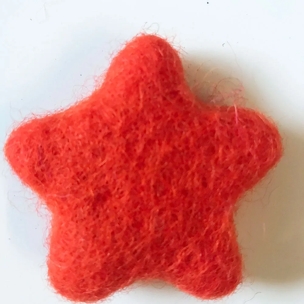 Felt Stars Assorted Colours