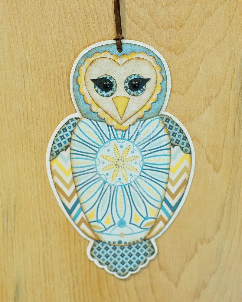 Fletcher the Owl Felt Ornament Pattern PDF