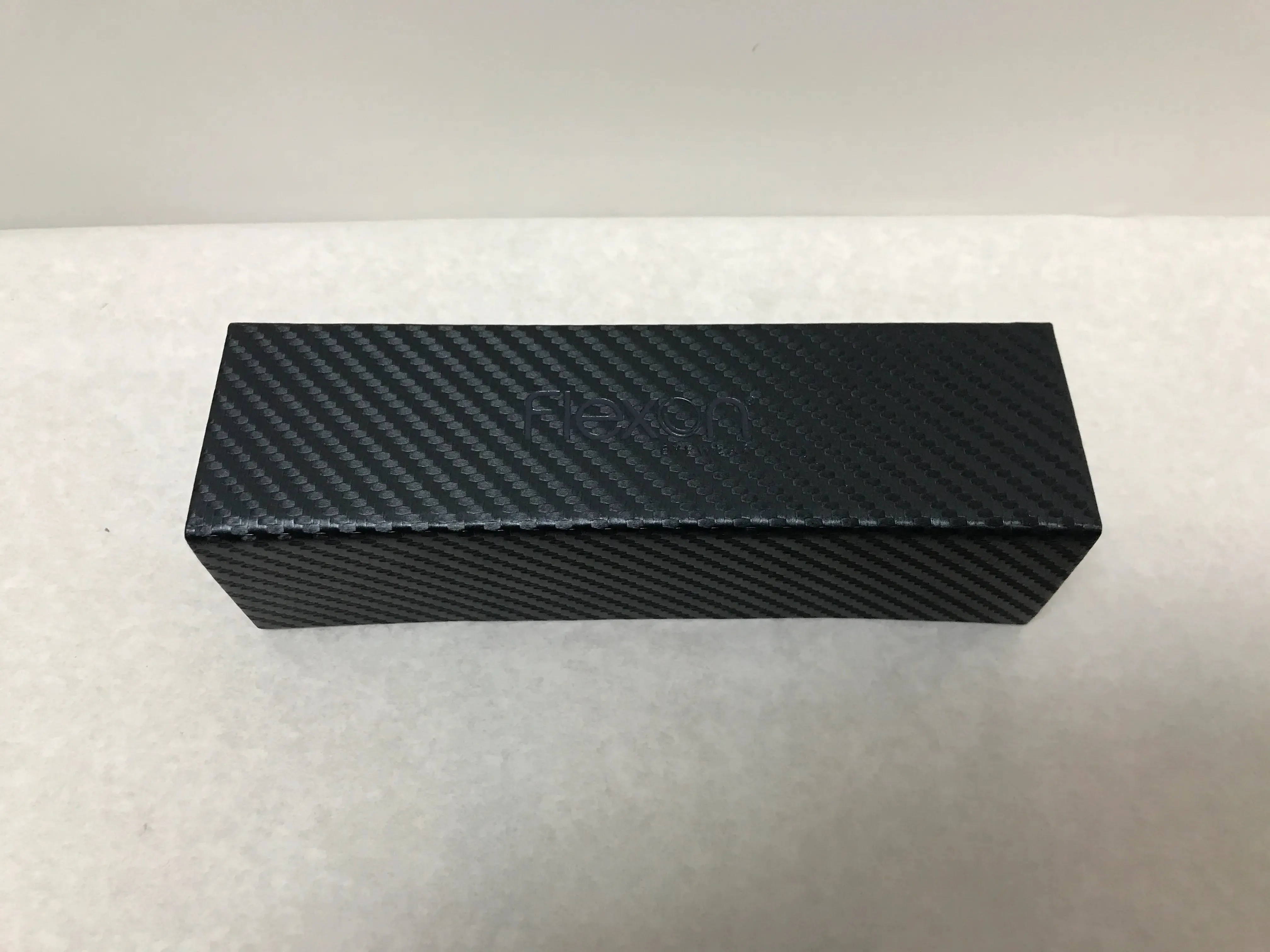Flexon Black Foldable Eyeglasses Hard Case | KMOPT-84