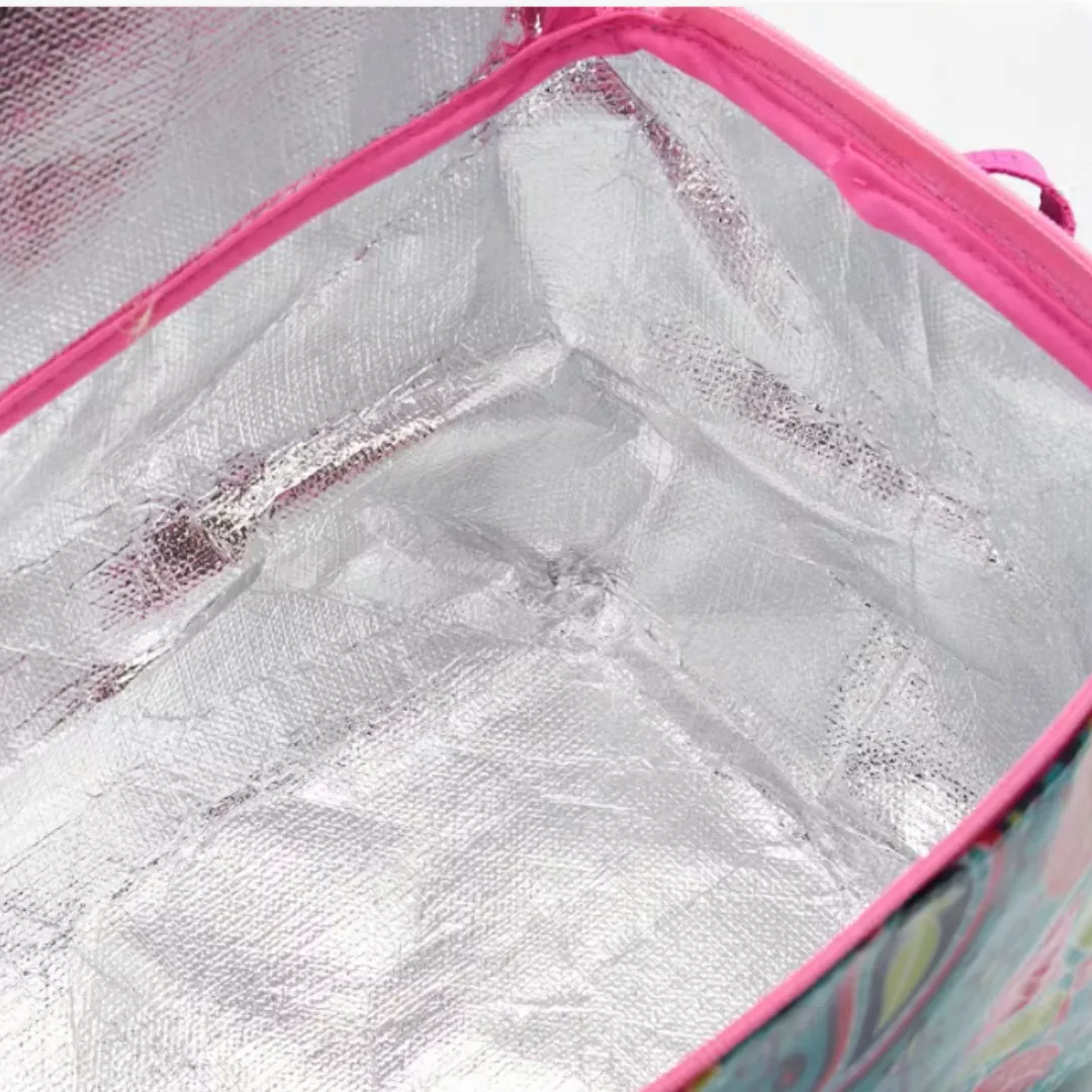 Flower Tile Cooler Bag