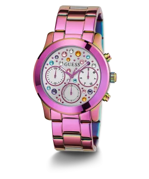 GUESS Ladies Iridescent Multi-function Watch