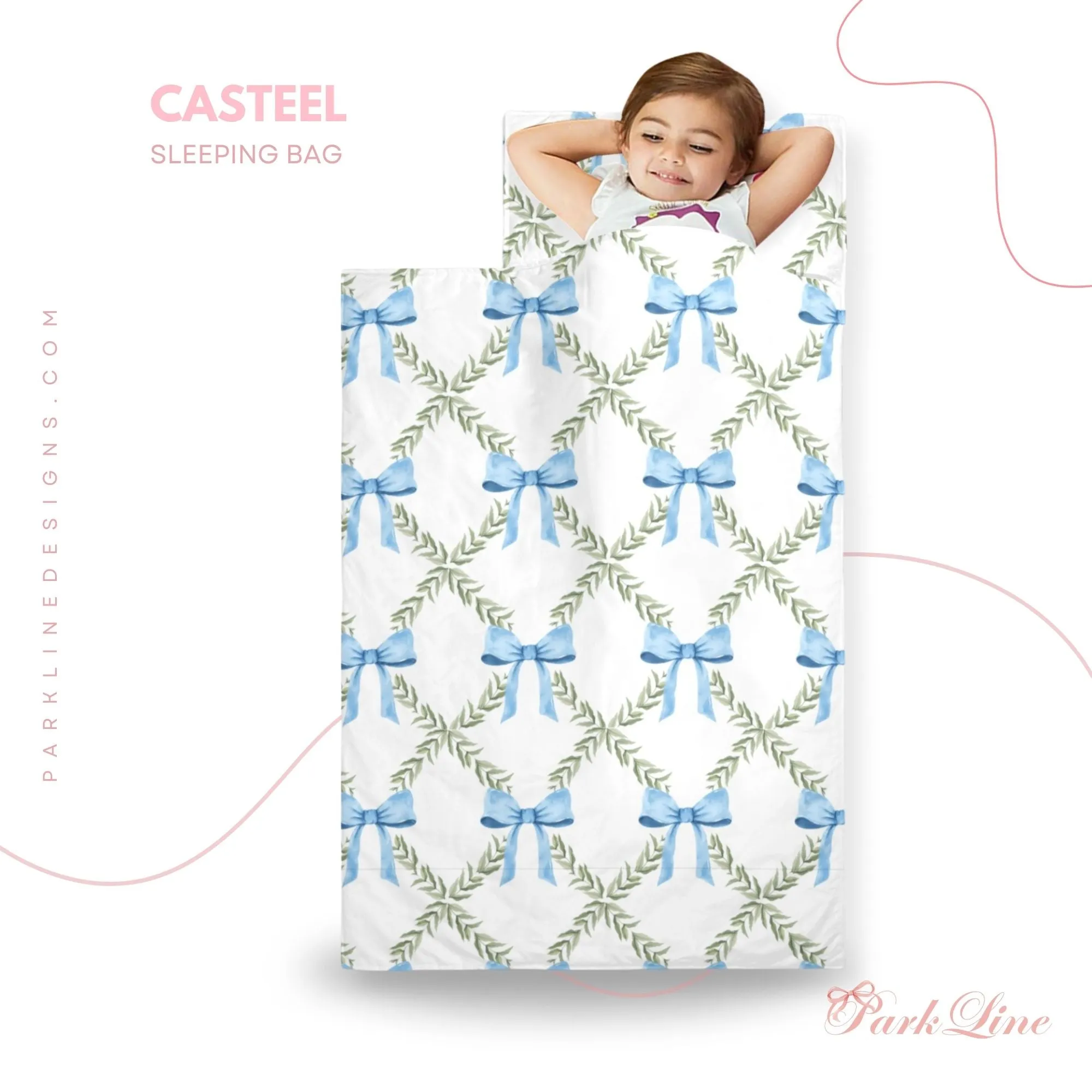 Harper Kids' Long Sleeping Bag | A Catchy Blend of Comfort & Style | Lightweight and Durable Sleeping Bag for Kids