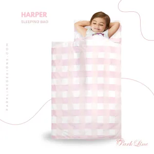 Harper Kids' Long Sleeping Bag | A Catchy Blend of Comfort & Style | Lightweight and Durable Sleeping Bag for Kids